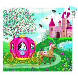 Puzzle Djeco Caleașca lui Elise, 54 piese - imagine 2