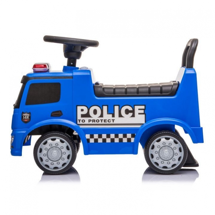 Masinuta Pedale Ecotoys Mercedes Politie Albastru