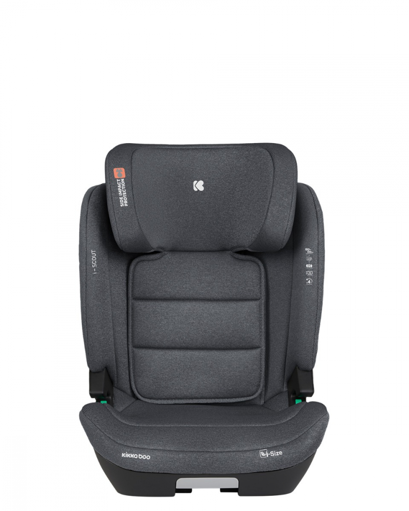 Scaun Auto Kikkaboo i-Scout Isofix i-Size, Dark Grey