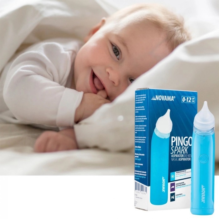 Aspirator Nazal Electric Novama Pingo Spark Albastru - imagine 6