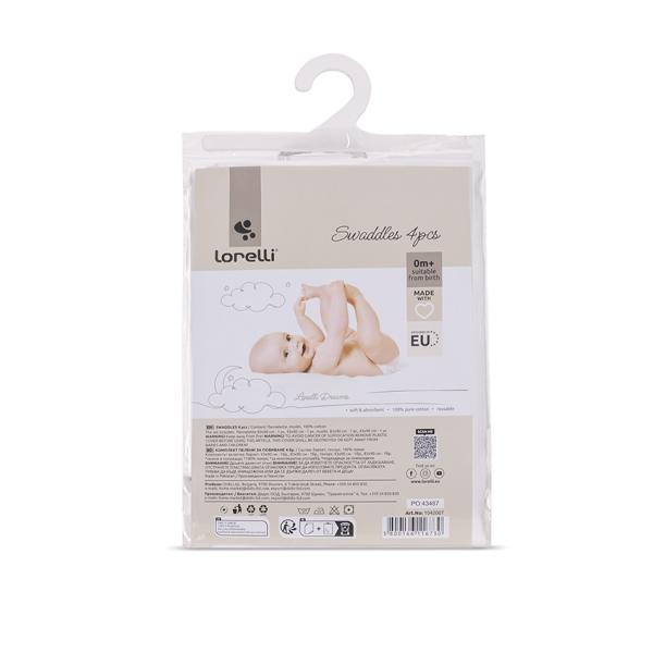 Set 4 Scutece Lorelli Bumbac 100% Antialergic - imagine 3