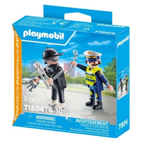 Playmobil Politist și Hot - Aventură în Joc - imagine 3