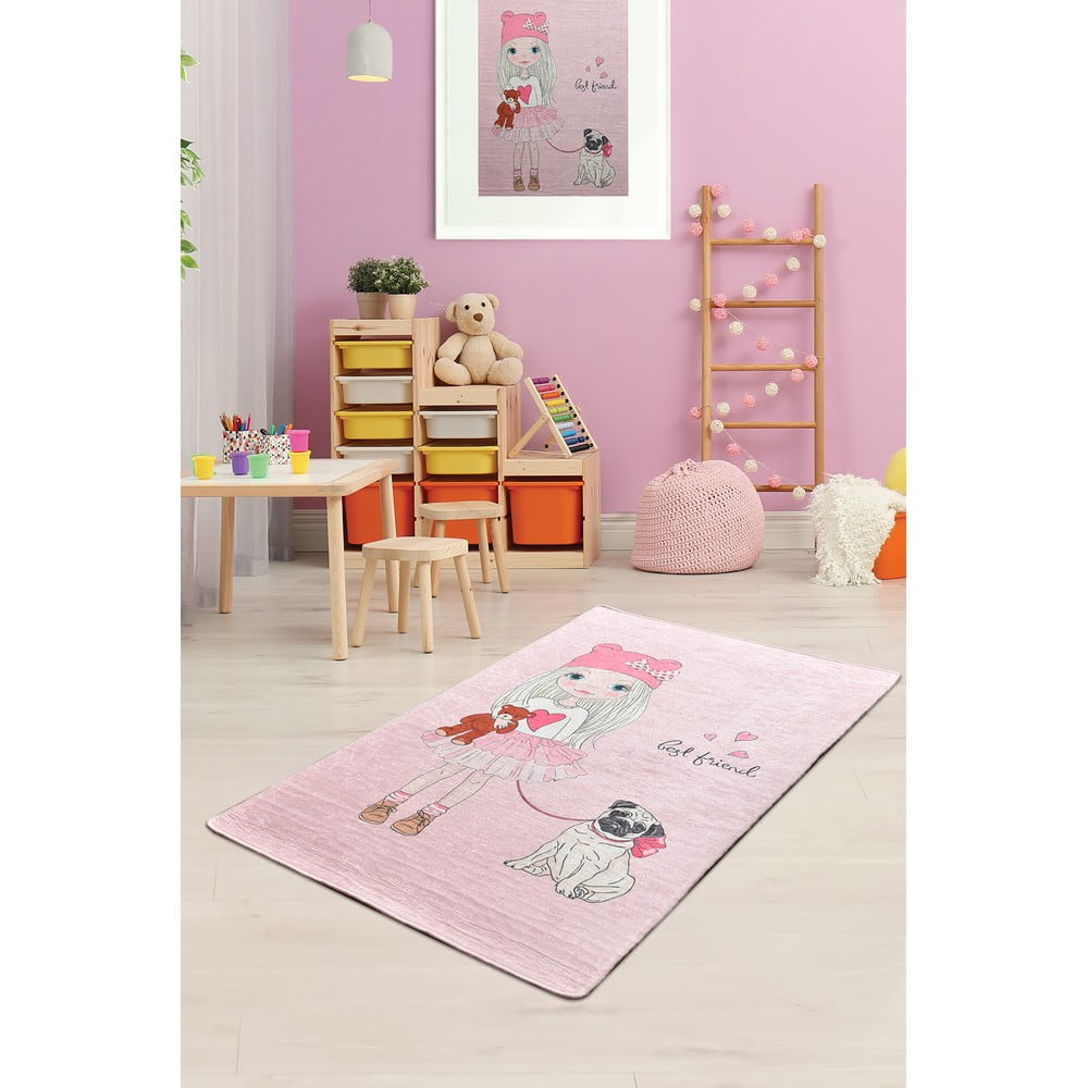 Covor Antiderapant Copii Best Friend 150x200 cm
