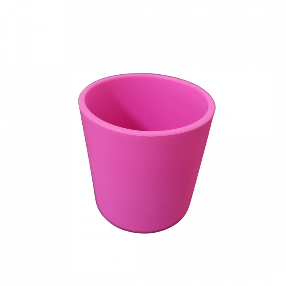 Pahar Silicon Oaki 180ml Fucsia, Fără BPA