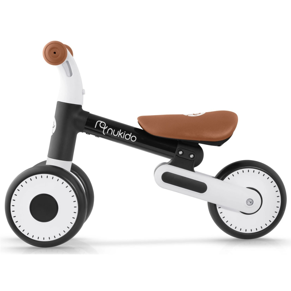 Bicicleta Echilibru Nukido Negru | Dezvoltare Copii - imagine 6