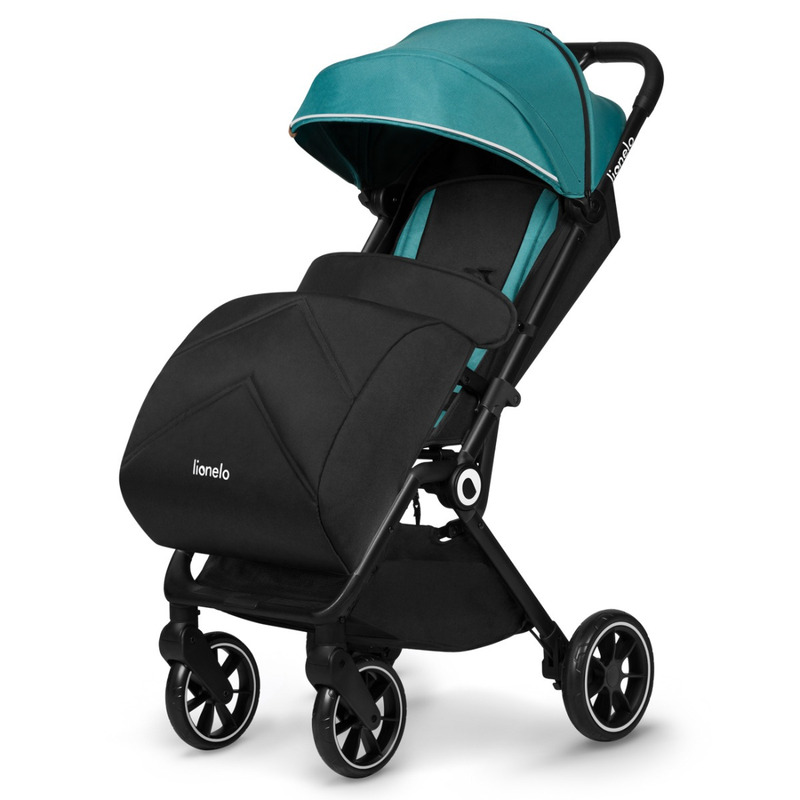 Carucior Lionelo Cloe Verde, Pliare Compacta si Usor - imagine 2