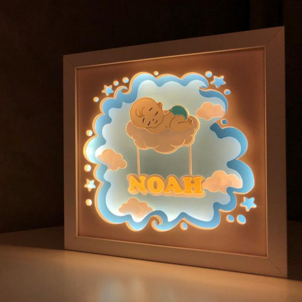 Tablou Luminos Baietel 009 | Noorhandmadeatelier