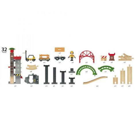 Set Depozit Marfuri Brio 33887 - Construieste la Inaltime - imagine 10