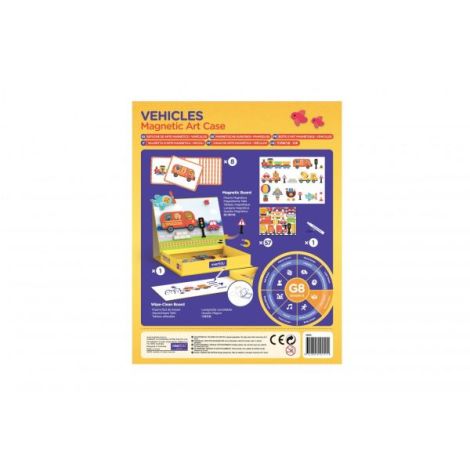 Puzzle Magnetic Vehicule Mieredu | Creativitate - imagine 4
