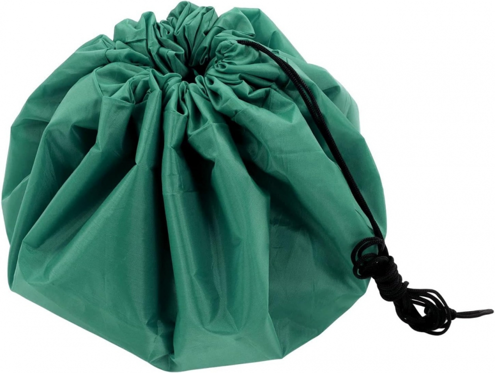 Covor Joacă Sac Jucării 2in1 Verde Drool