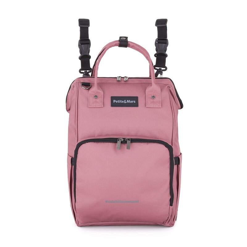 Rucsac Mamici PetiteMars Jack Dusty Rose - imagine 4
