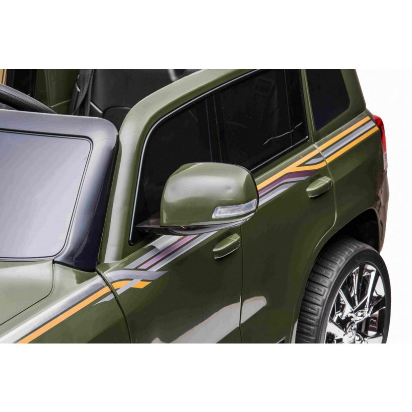Masinuta Electrica Toyota LandCruiser, Army Green - imagine 3