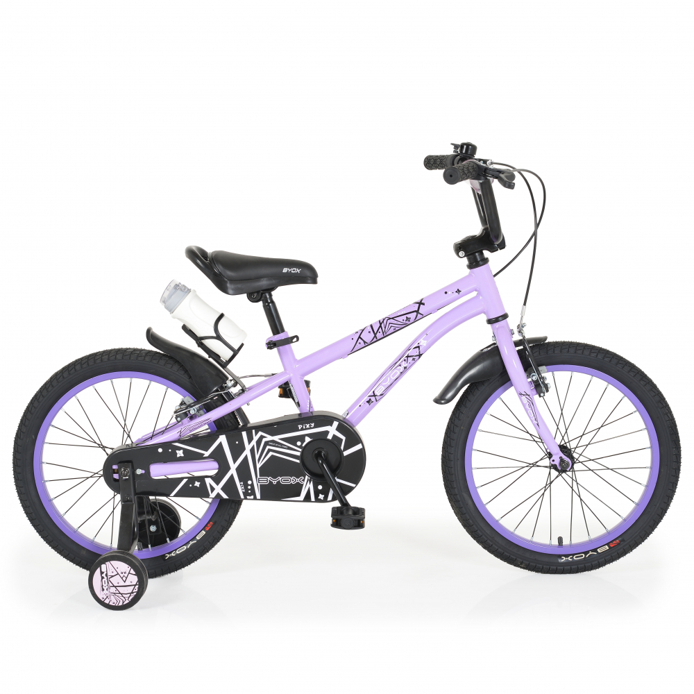 Bicicleta Byox Pixy Violet 18" cu frane