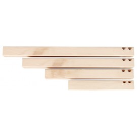 Picioare Patrate Pat Hexagonal 58cm Moje Bambino