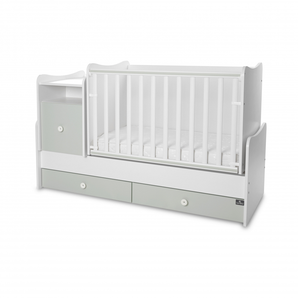 Mobilier Transformabil Lorelli White Milky Green - imagine 5