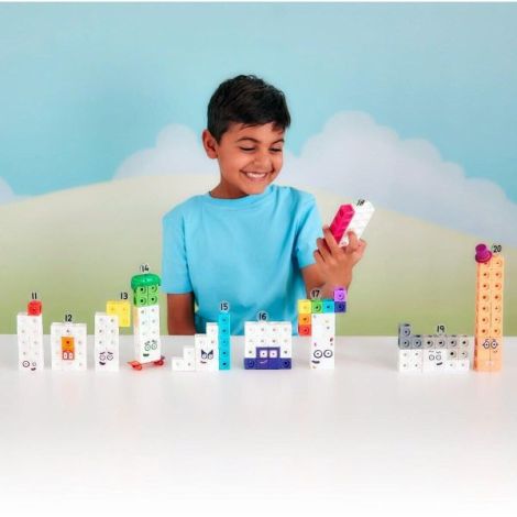 MathLink Cubes Numberblocks 11-20 Learning Resources - imagine 5