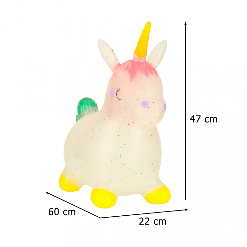 Jumper Unicorn Ikonka | Jucărie Gonflabilă Copii - imagine 7