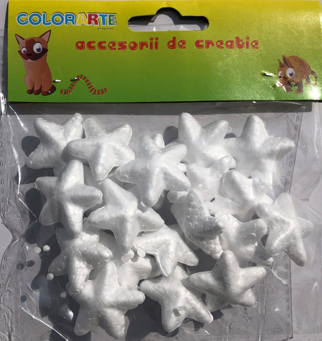 Set 16 Stele Polistiren 3cm Colorart