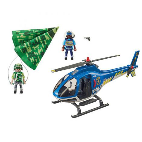 Playmobil Elicopter Politie si Parasutist - imagine 4