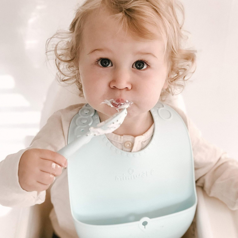 Set Miniware First Bites Aqua 4 piese Diversificare - imagine 5