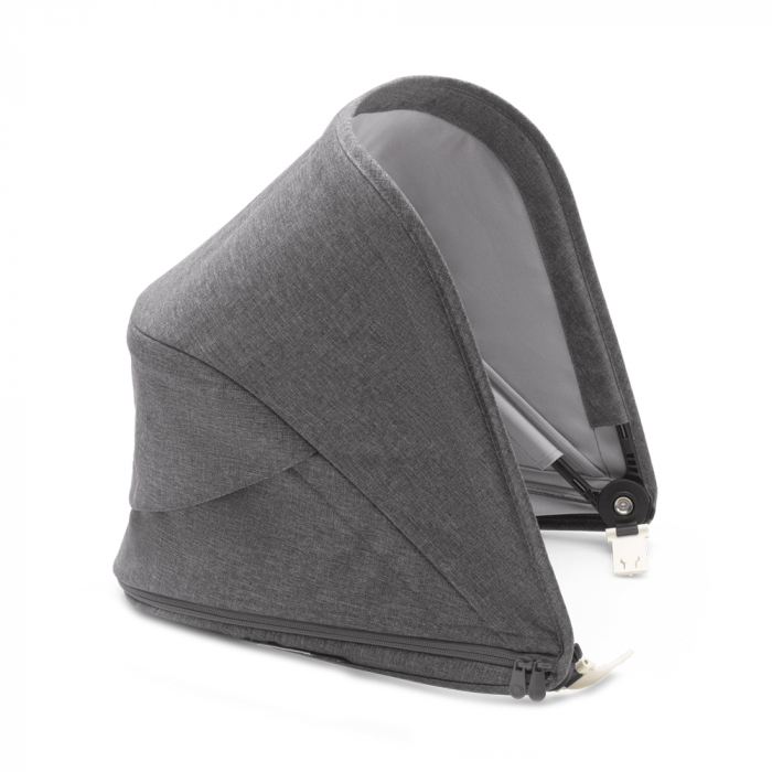 Capotină Bugaboo Bee 6 Grey Melange UPF 50+