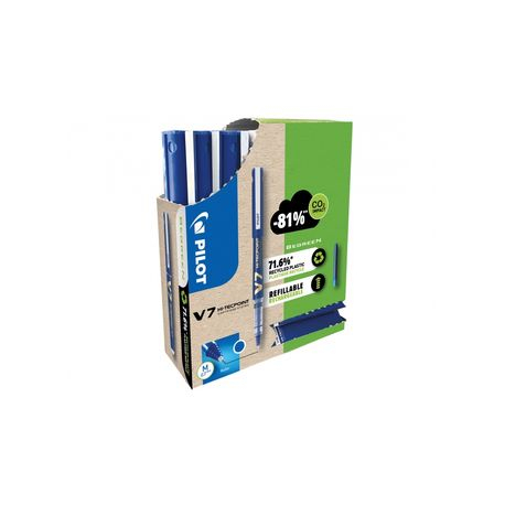 Pachet Pilot Begreen V7 Albastru + 30 Rezerve