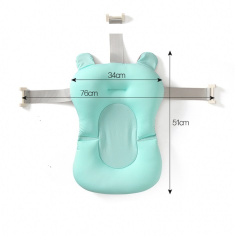 Hamac baie Little Mom Baby Green, ergonomic - imagine 10