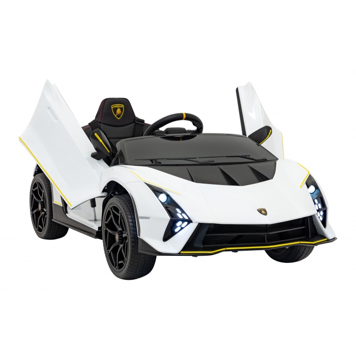 Masinuta Electrica Lamborghini Alb 140W cu Telecomanda - imagine 9