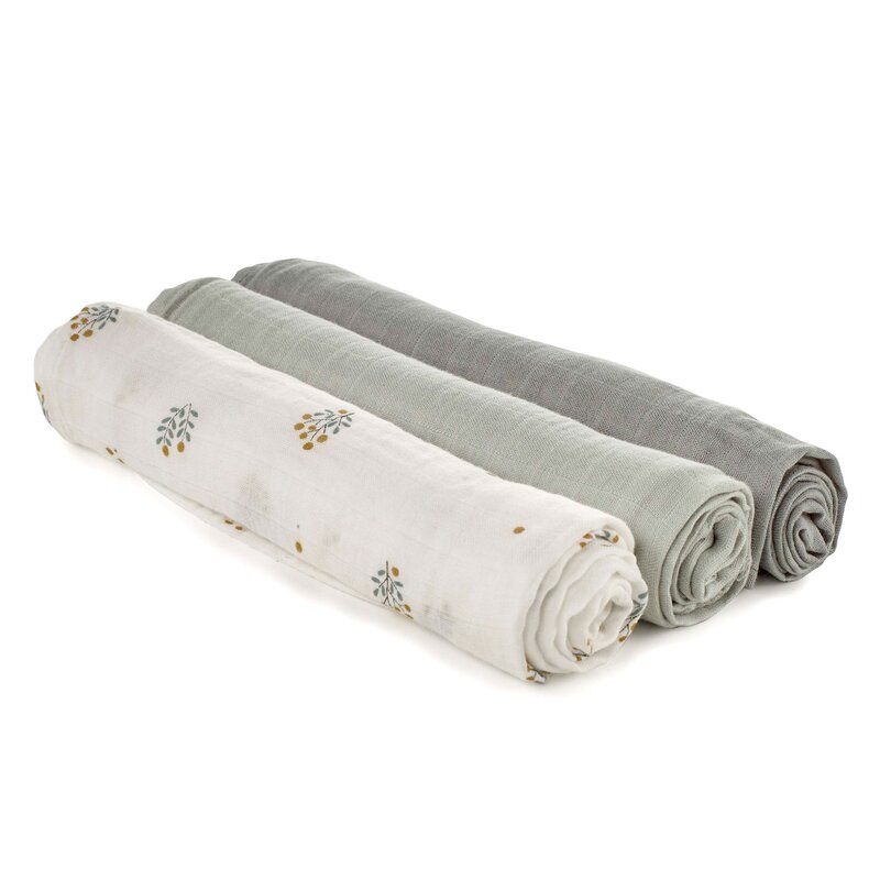 Set 3 Scutece Jane Muselina Bambus Hipoalergenic