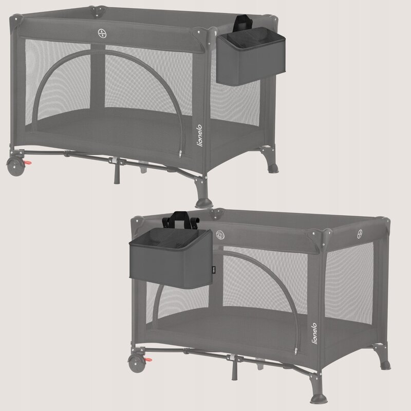 Lionelo Sidepocket M - Organizator Gri 3 Compartimente - imagine 5