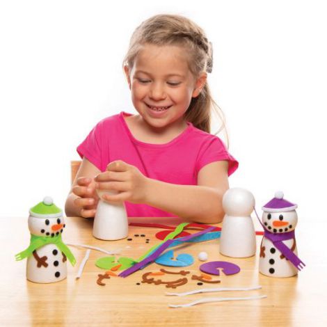 Set DIY Omeni de Zăpadă Baker Ross | Creativitate - imagine 2