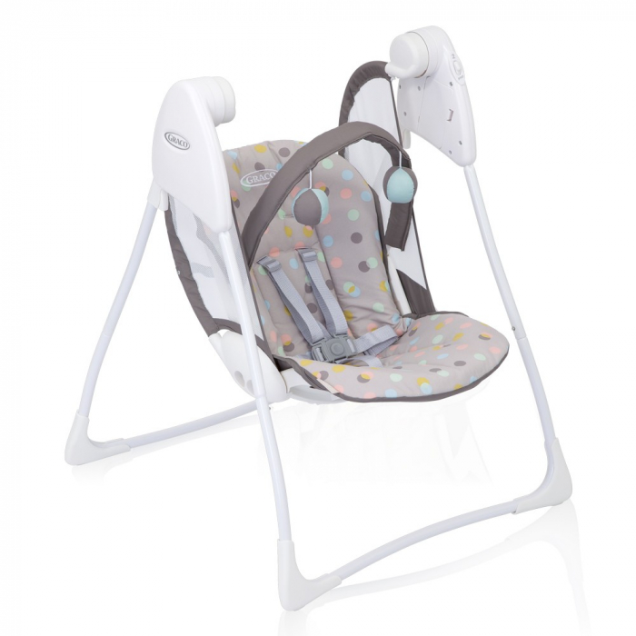 Balansoar Graco Baby Delight Confetti Grey Resigilat