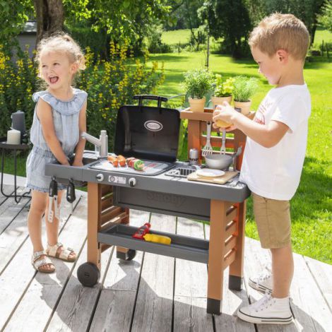 Bucatarie Smoby Garden cu 43 Accesorii - imagine 14