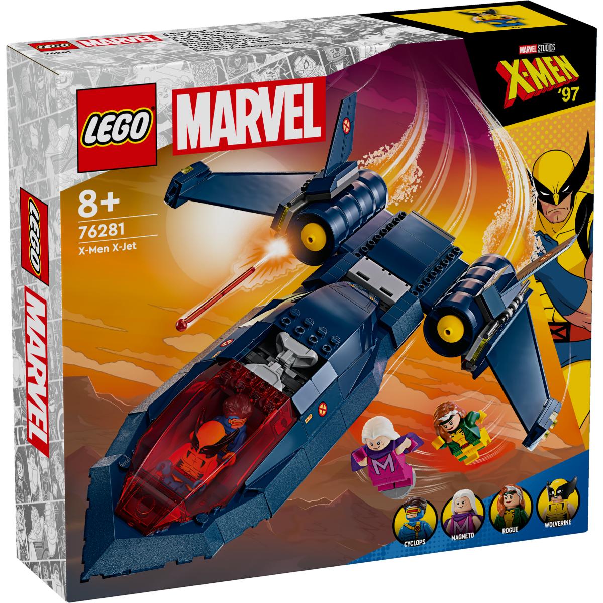 LEGO® X-Jet X-Men (76281) Set Construcție