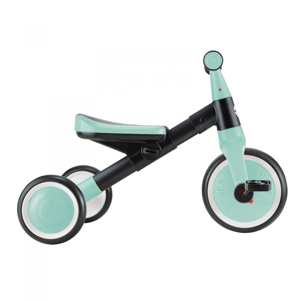 Tricicleta Globber 2 in 1 Verde, Pedèalse Dĕţaşabile 12Luni - imagine 11