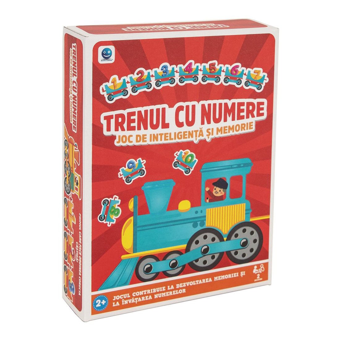 Joc Educativ Trenul cu Numere, Smile Games
