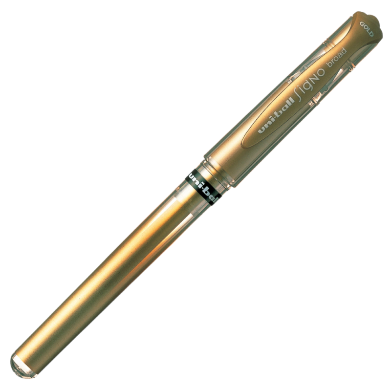 Pix Gel Uni-ball Signo UM-153, 1.0mm, Scris Auriu