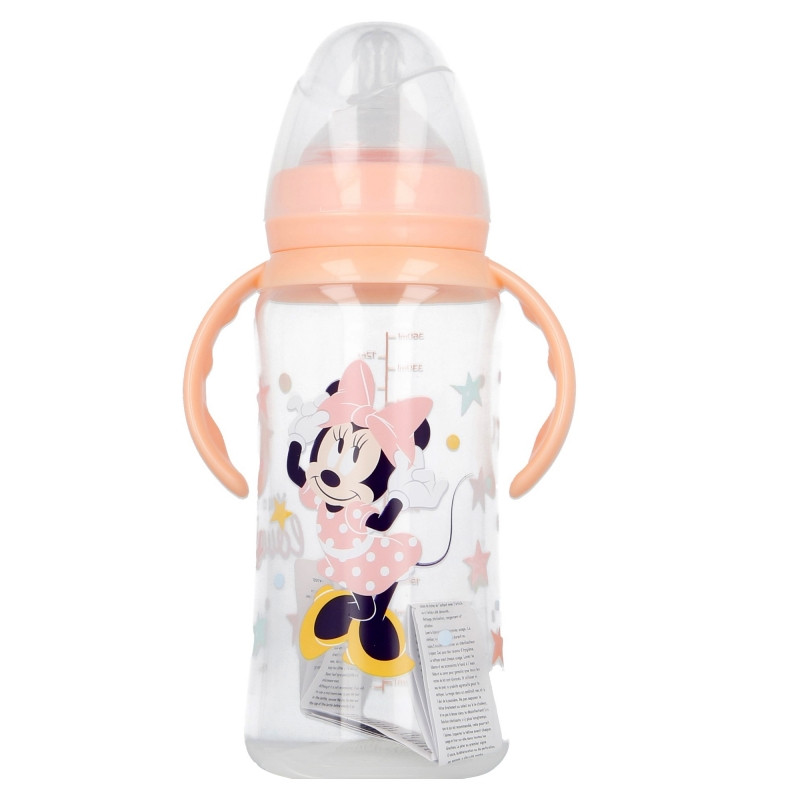 Biberon Anticolici Disney Minnie 360ml, cu Manere - imagine 5