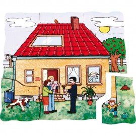 Puzzle Stratificat Construcția Casei Beleduc - imagine 5