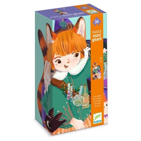 Puzzle Gigant Magicianul Pio, Djeco 36 Piese