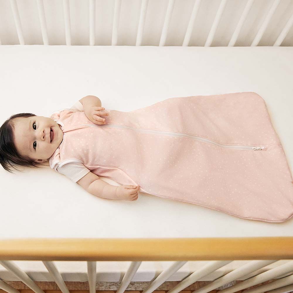 Sac de dormit Ergobaby Pink Sand, 0-6 luni