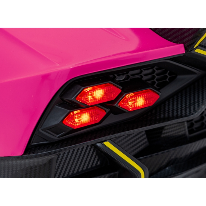 Masinuta Electrica Lamborghini Roz 140W - imagine 5