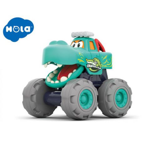 Masinuta Hola Crocodil Interactiva | Jucarie Bebe - imagine 6