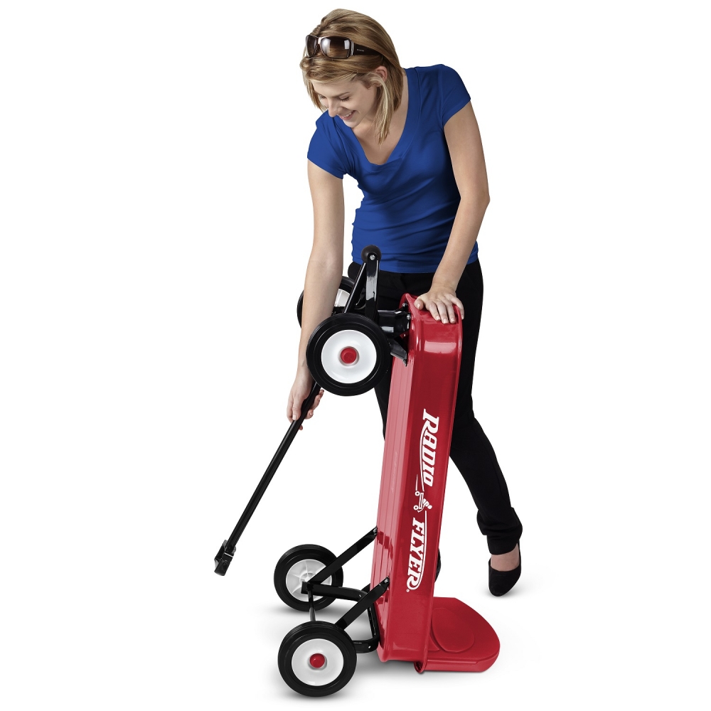 Carucior Tractat Radio Flyer Ranger Wagon, Rosu