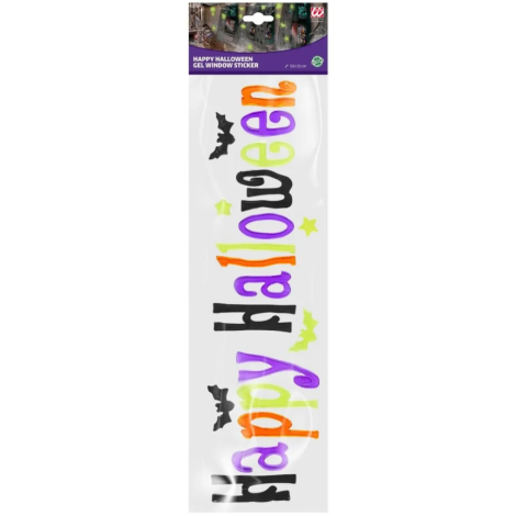 Stickere Halloween Refolosibile Widmann | Decor Geam - imagine 2