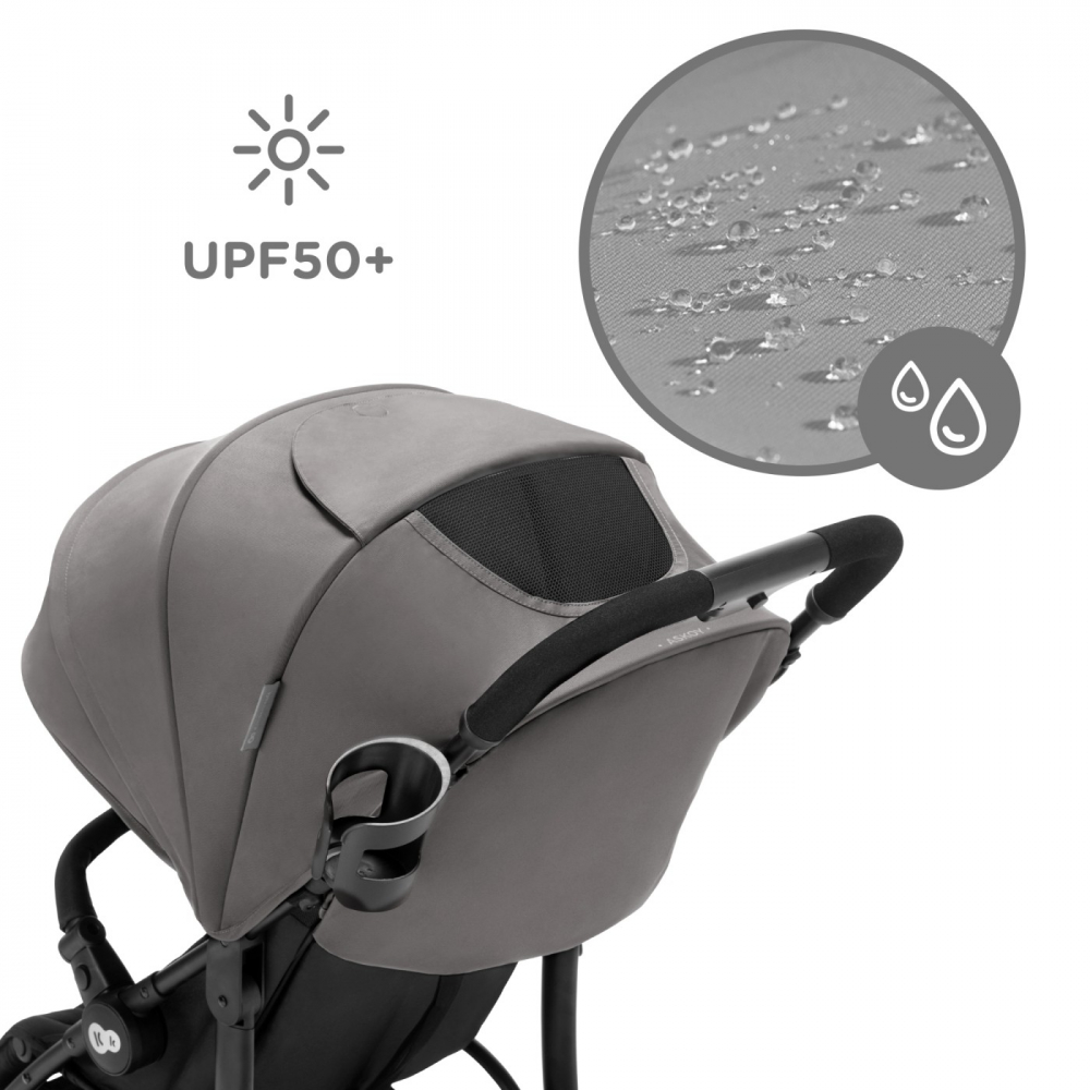 Carucior Sport Kinderkraft Askoy Grey - Ușor & Practic - imagine 6