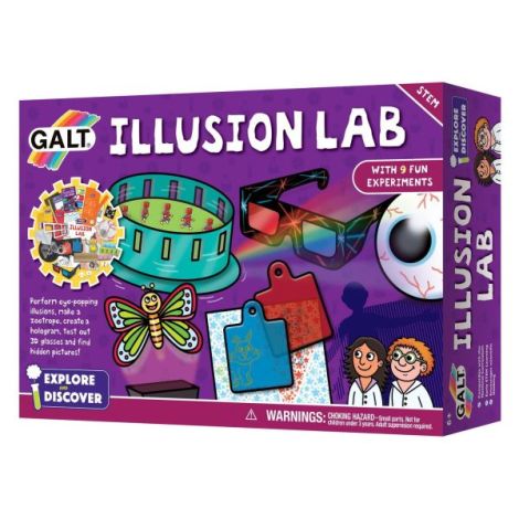 Set Illusion Lab Galt - Experimente 3D și Optică - imagine 3
