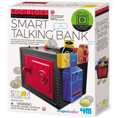 Logiblocs Smart Talking Bank - Joc electronic STEM