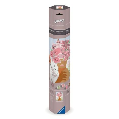 Ravensburger Pictură Femeie Flori | Tablou Canvas - imagine 4
