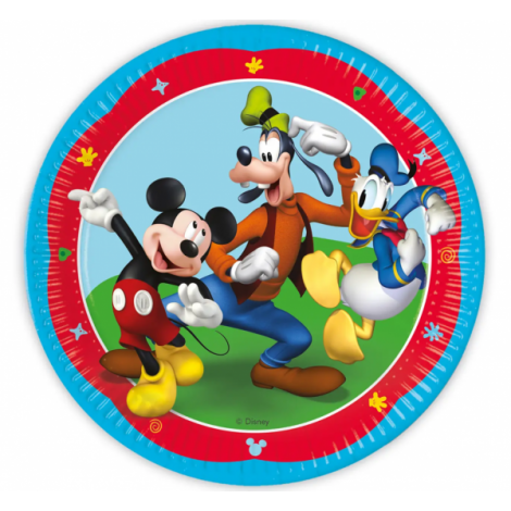 Farfurii Mickey Rock House 23cm - Procos